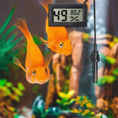 Digital Thermometer Hygrometer With Probe Indoor
