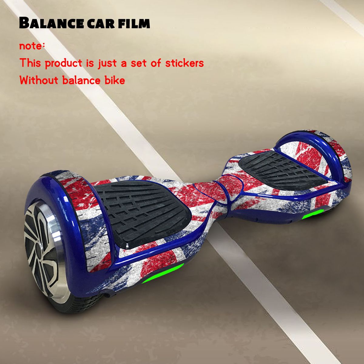 6.5 Inch Self Balancing Board Sticker Balance Hover Scooter