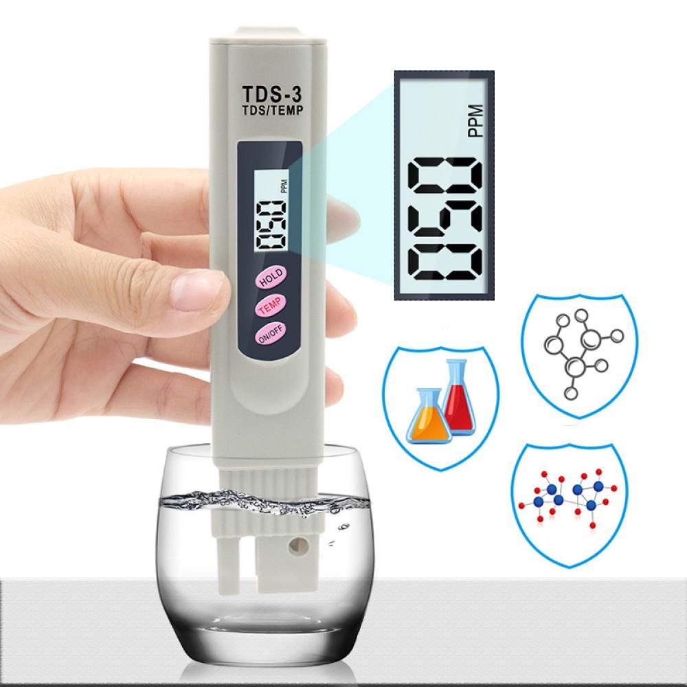 Portable LCD Digital TDS Water Quality Tester Pen Filter