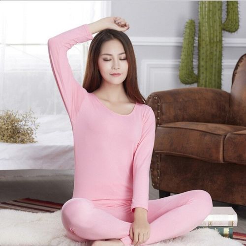 Women Ladies Winter Warm Top Pant Shaping Thermal Underwear