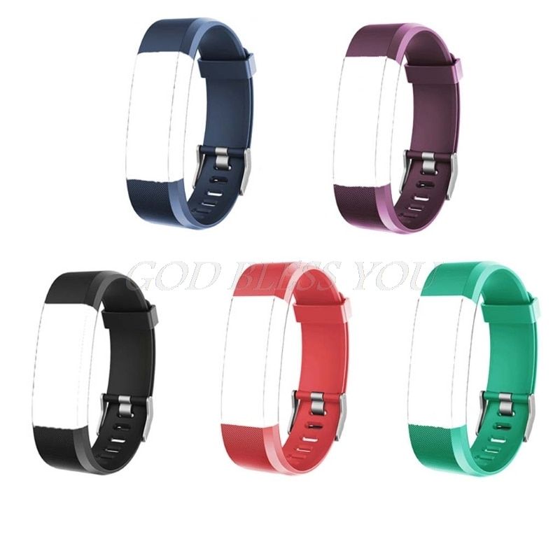 ID115 Plus Wrist Band Strap Replacement Silicone Watchband