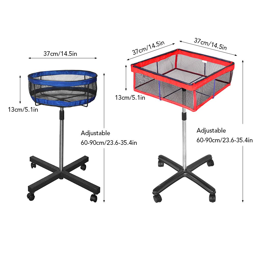 Professional Movable Multi-Ball Storage Stand With Mesh Case