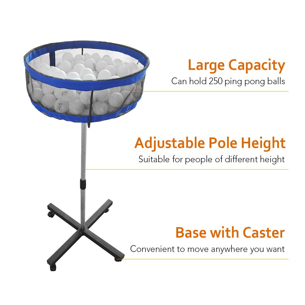 Professional Movable Multi-Ball Storage Stand With Mesh Case