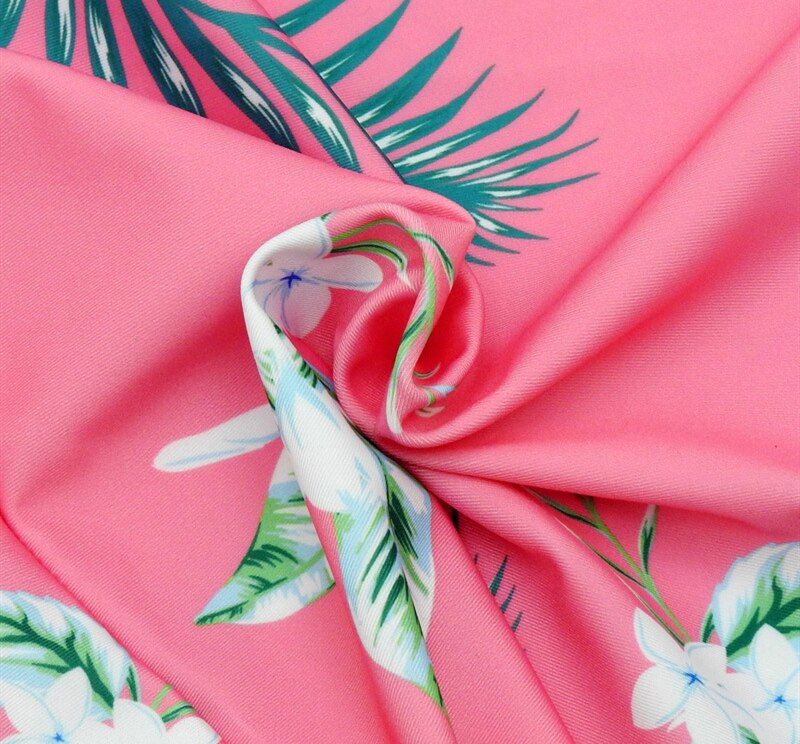 Children Long Sleeve Skirt Swimsuit Kid Cute Flower Print Swimwear Baby Bathing Suit Pink