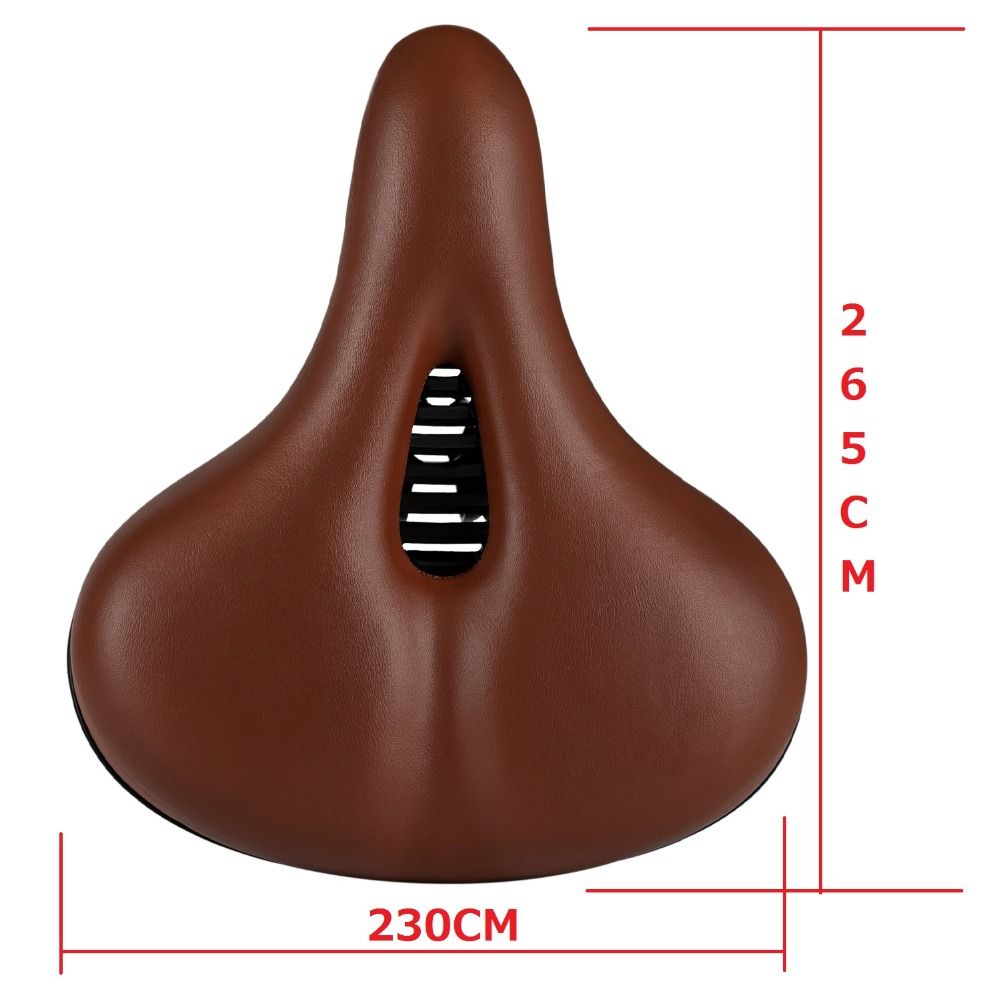 Wide Bike Seat Exercise Or Road Bikes Bicycle Saddle Replacement With Wide Cushion For Men & Women