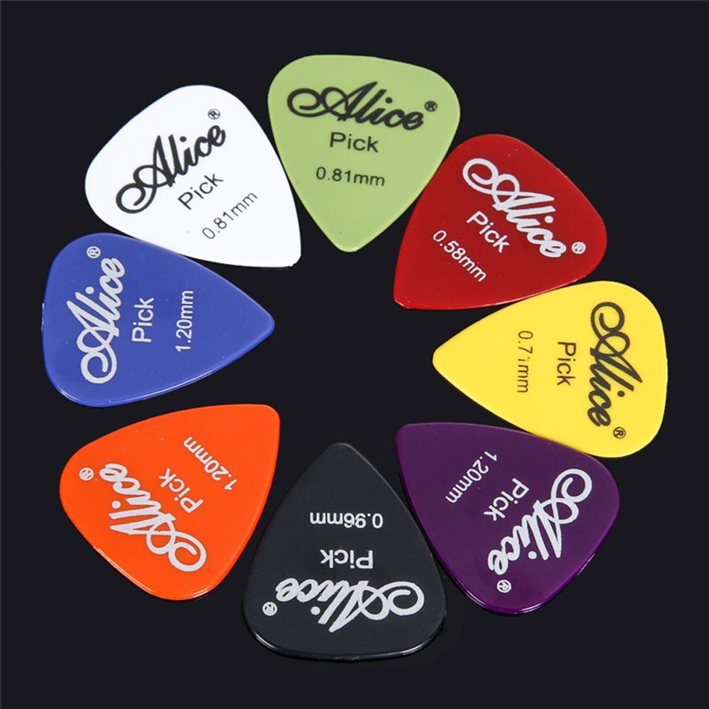 Guitar Picks Box Case Set 0.58-1.5mm Thickness