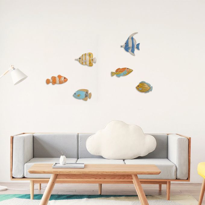 Fish Wall Hanging 1 Iron Wall Decor Creative Ornament Craft