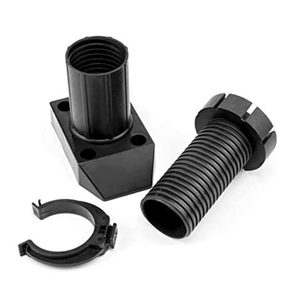 12PCS Furniture Legs Adjustable Height 50mm Plastic Cabinet