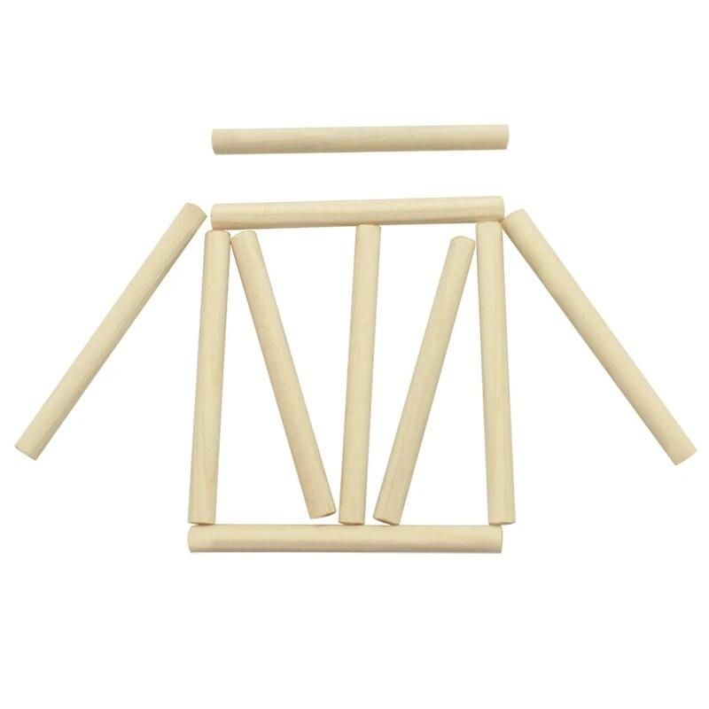 10Pcs Acoustic Violin Column Spruce Sound-Post Sound Post 70Mm For 4/4 & 3/4 Violin