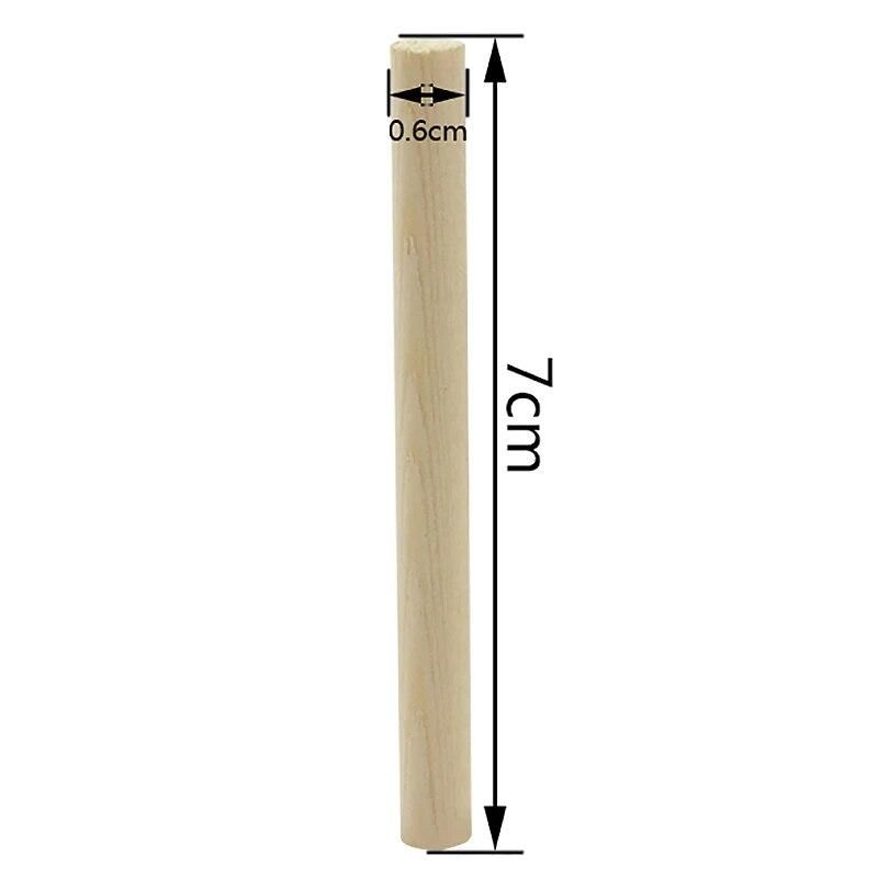 10Pcs Acoustic Violin Column Spruce Sound-Post Sound Post 70Mm For 4/4 & 3/4 Violin