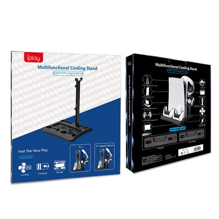 Iplay HBP-270 For Sony PS5 Multifunctional Host Cooling Base