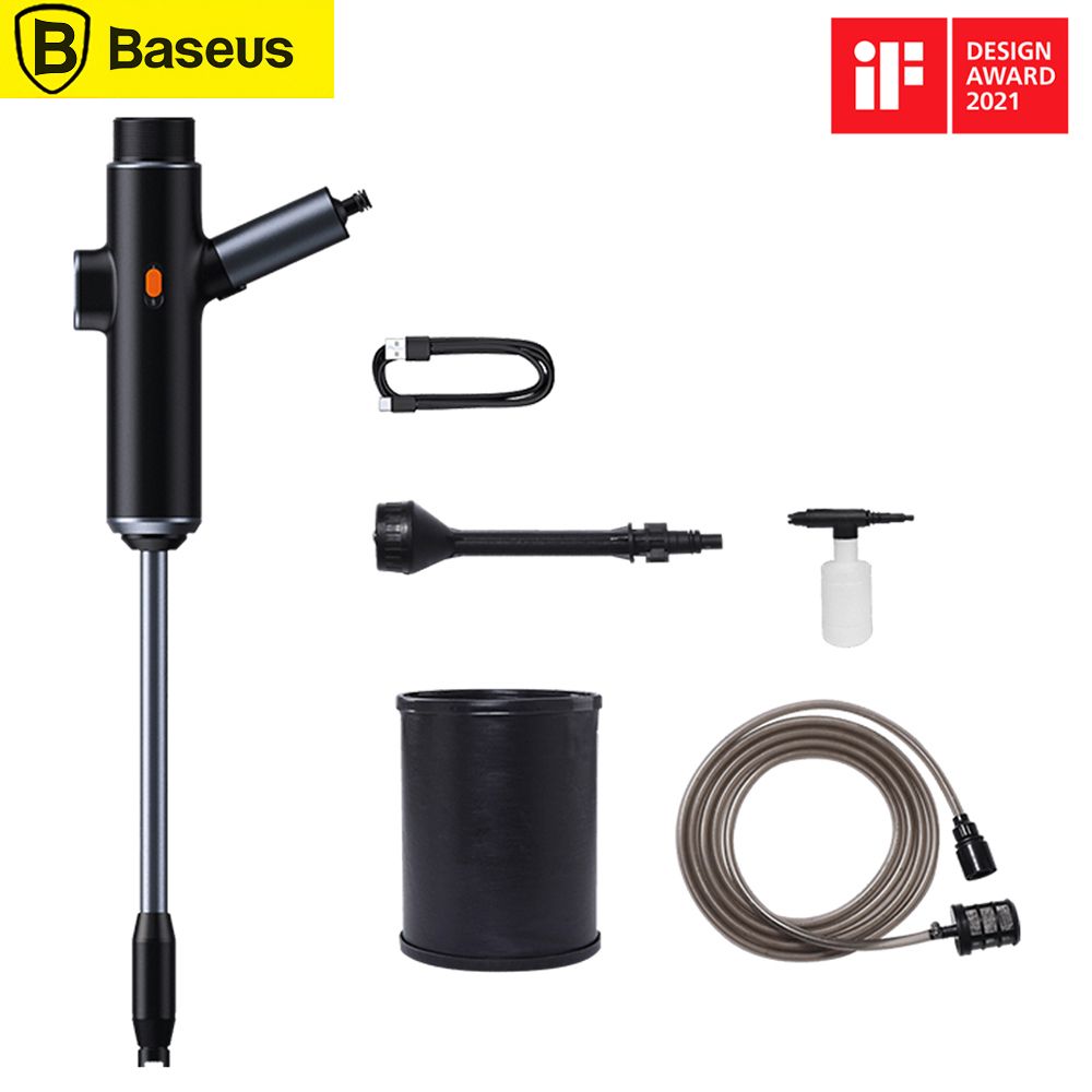 Baseus Wireless Electric Car Washing Machine Set (water Gun