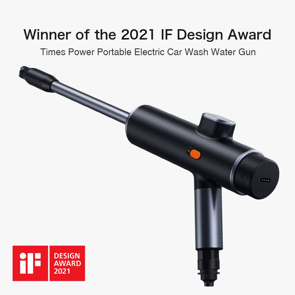 Baseus Wireless Electric Car Washing Machine Set (water Gun