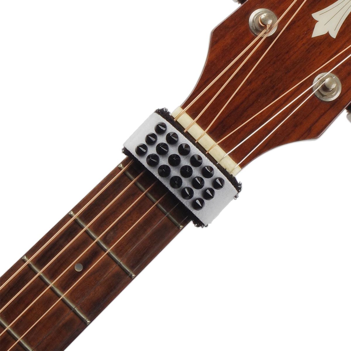 19cm Guitar String Mute Guitar/Bass Gear Fretboard Muting Wrap Punk Style String Dampener String Muter for 7-String Guitar Bass/ Electric/ Acoustic/ Acoustic Guitars