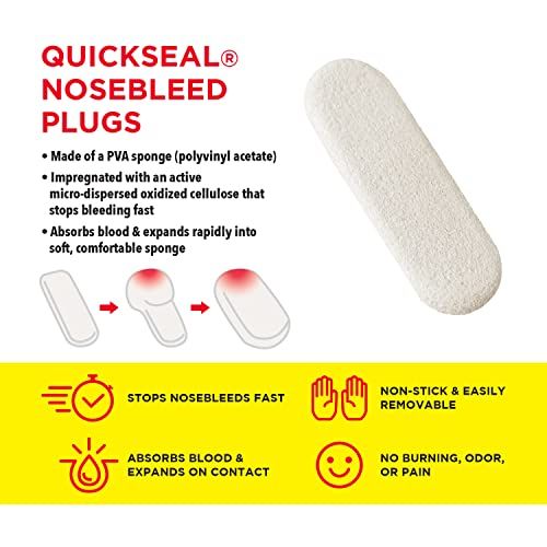 Title Boxing Quick Seal Nosebleed Kit Red 4 Piece Set 11HBC0