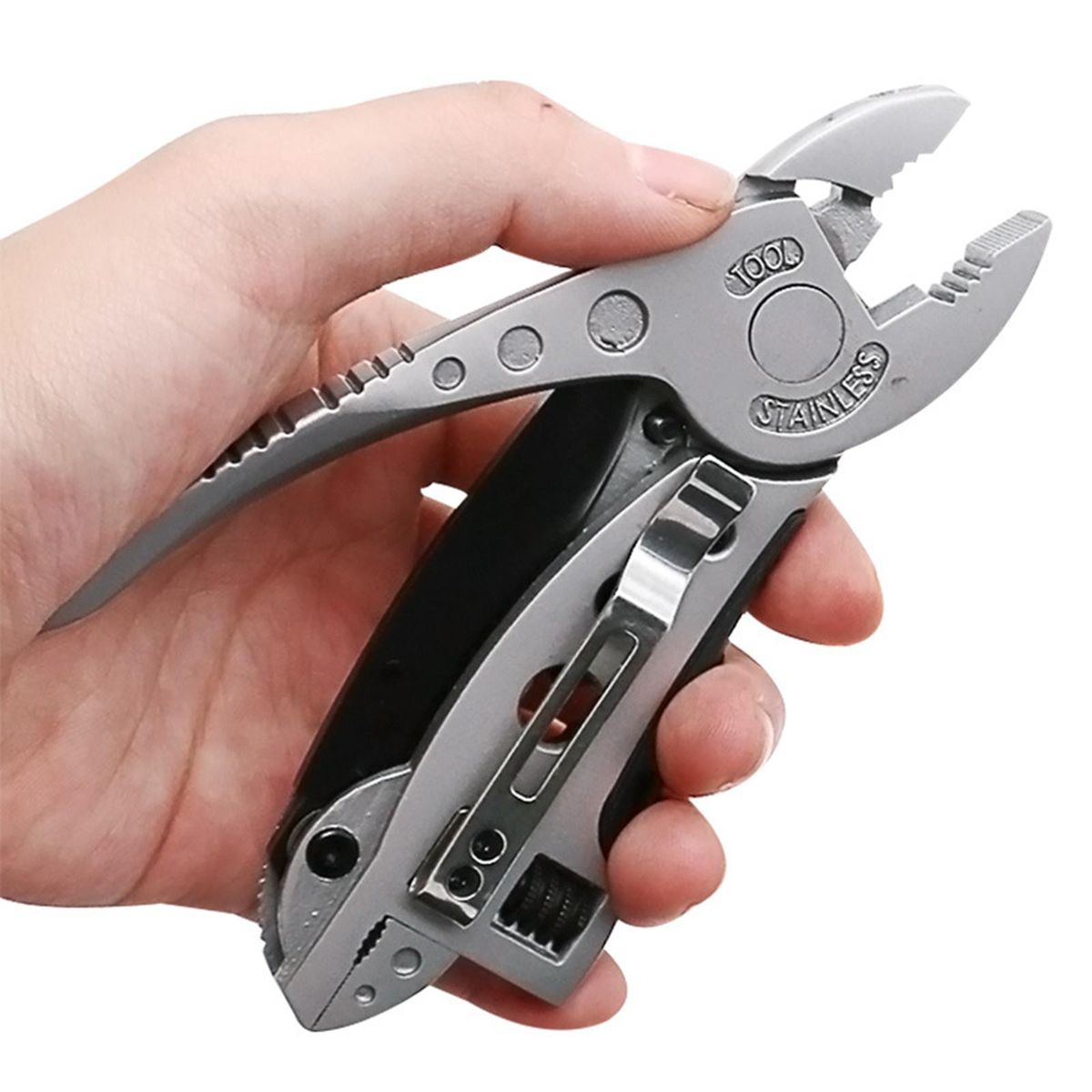 Pocket Pliers Hunting Camping Survival  Stainless Steel Tool