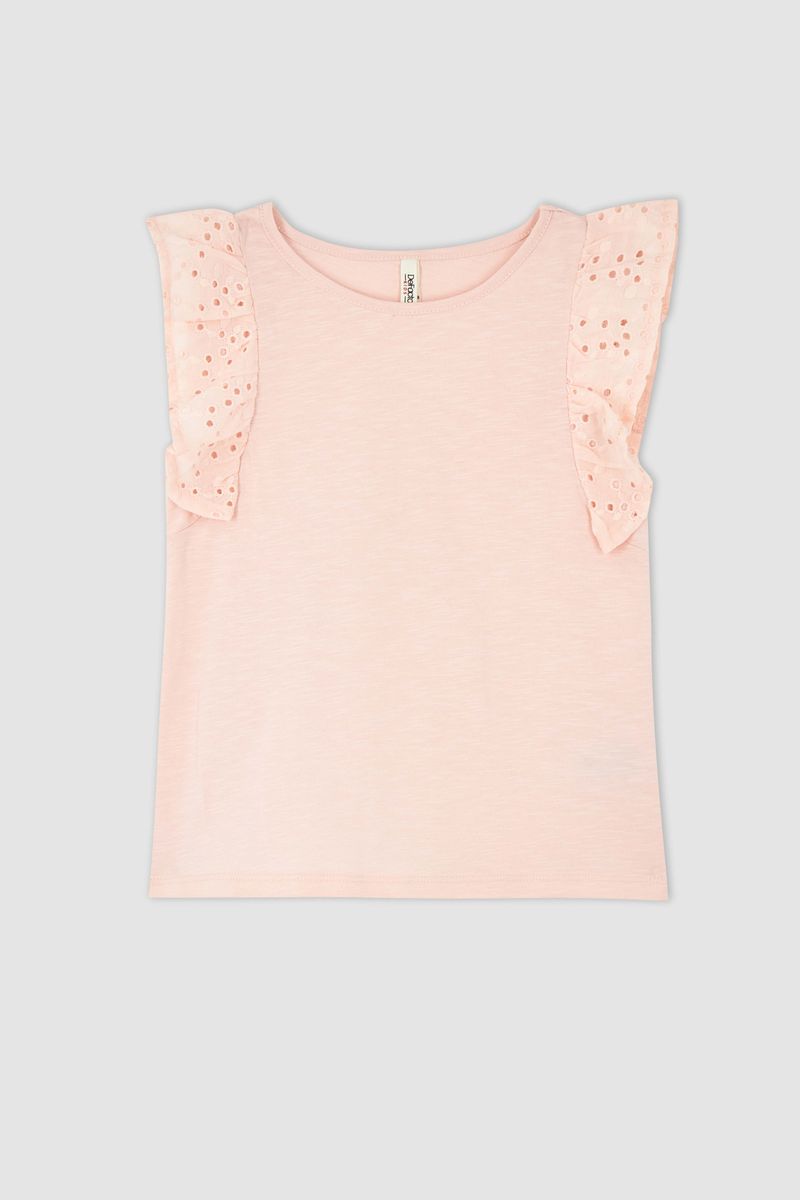 Girl Short Sleeve Body - Pink