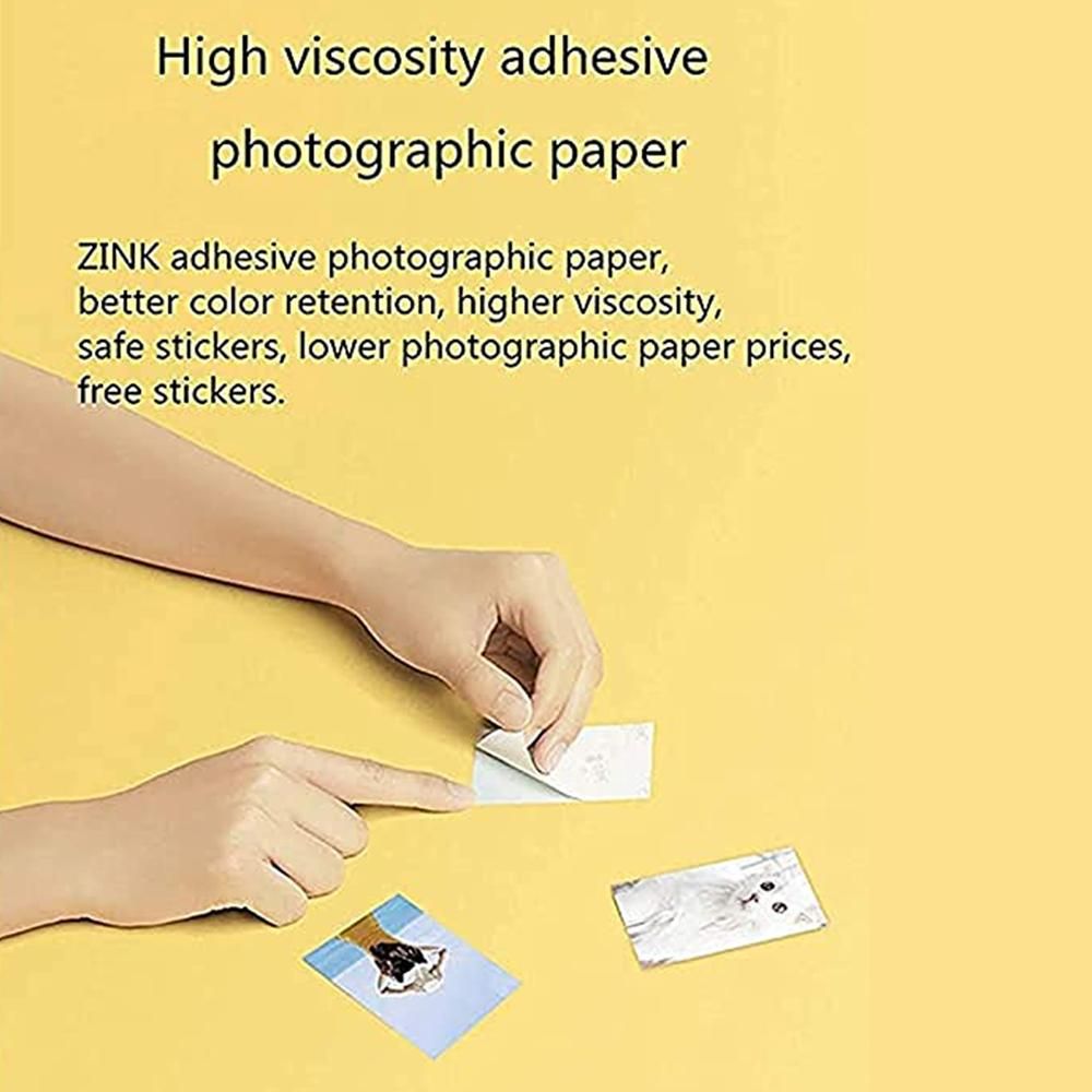 Xiaomimijia AR Printer 300dpi Portable Photo Mini Pocket with DIY Compartir 500mAh Image Impresora Pocket Printer Work with Mijia