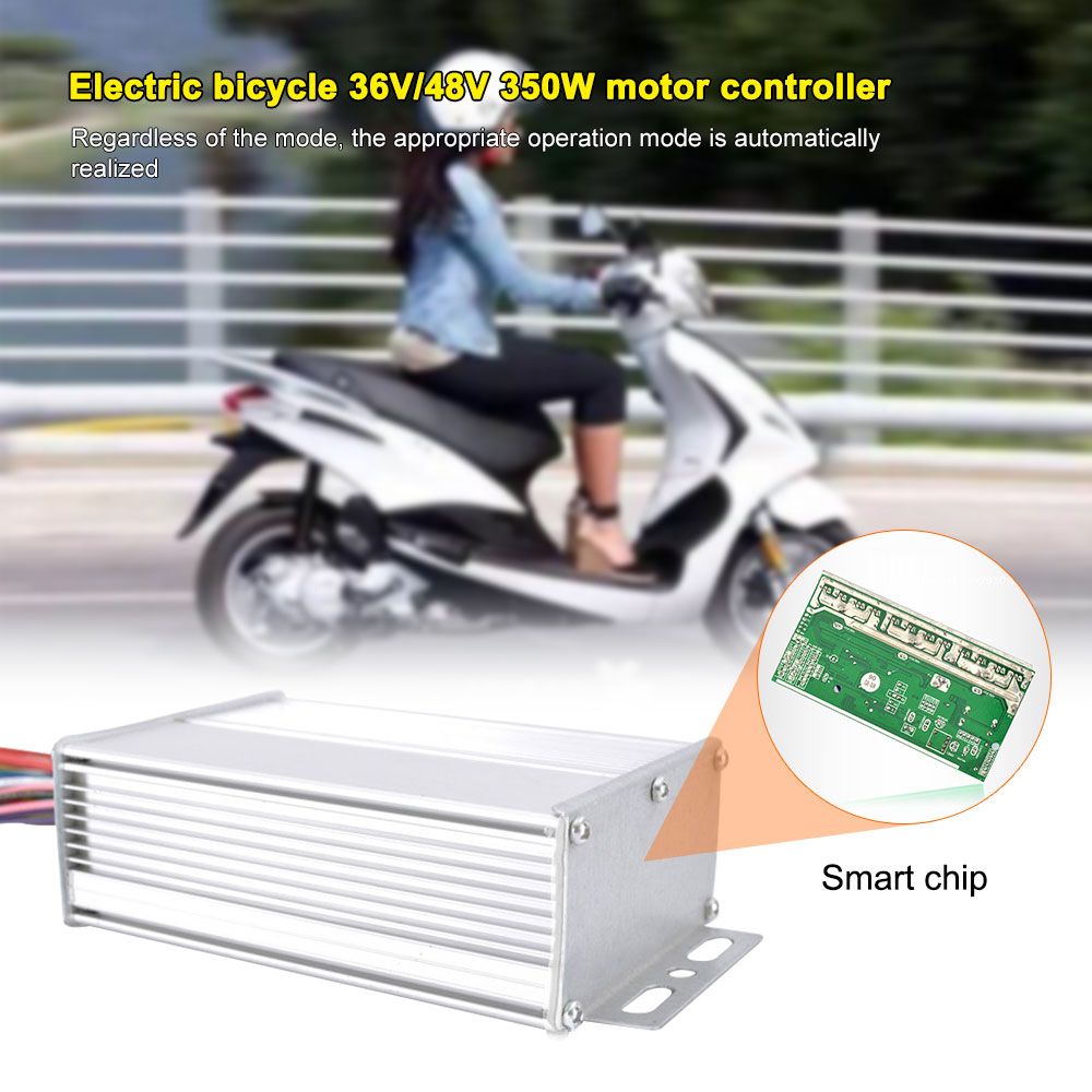 36V 48V 350W Brushless DC Motor Speed Controller For