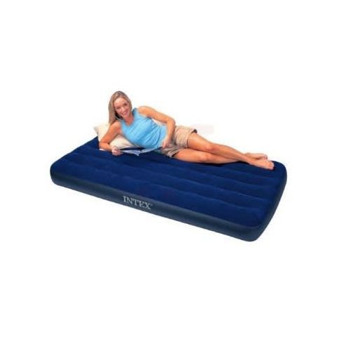 Outdoor Camping Inflatable Mattress + Free Air Pump.