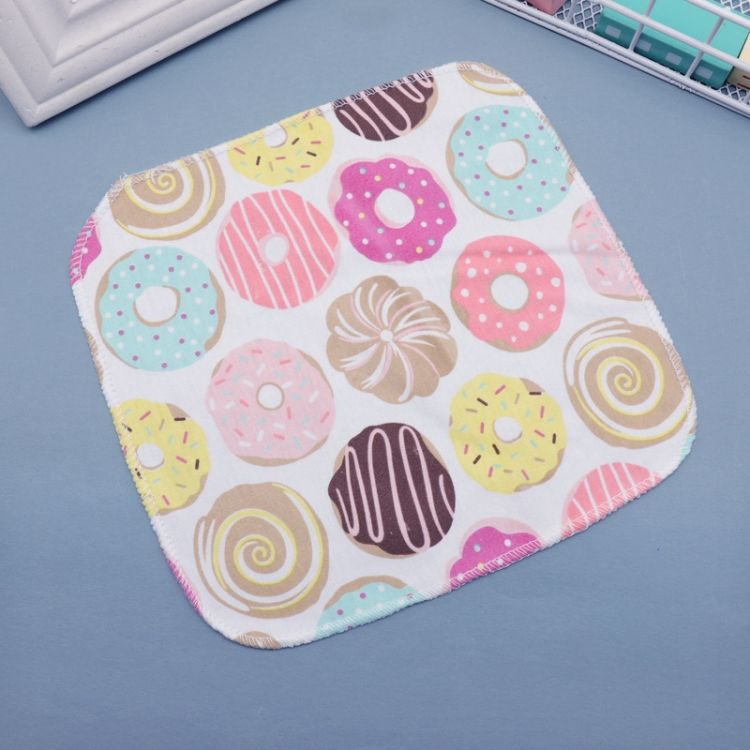 Burp Cloths 10 PCS Baby Cotton Saliva Handkerchief