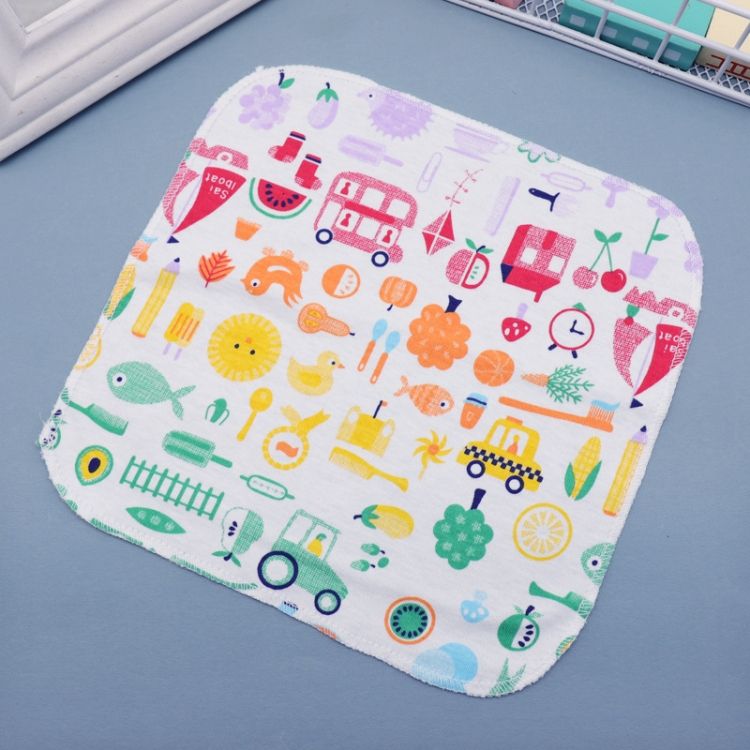 Burp Cloths 10 PCS Baby Cotton Saliva Handkerchief