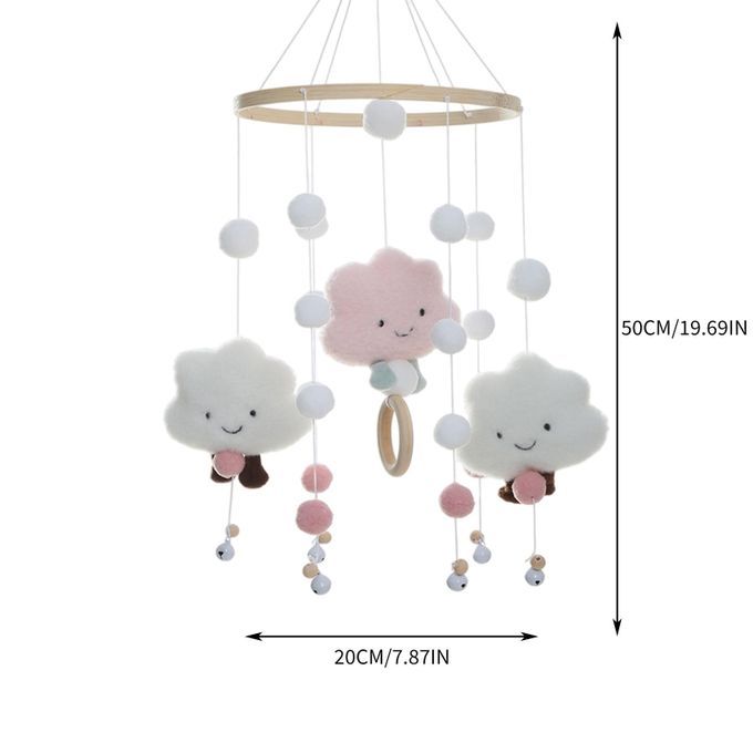Crib Decoration Mobiles Dolls Cots Girl Cloud