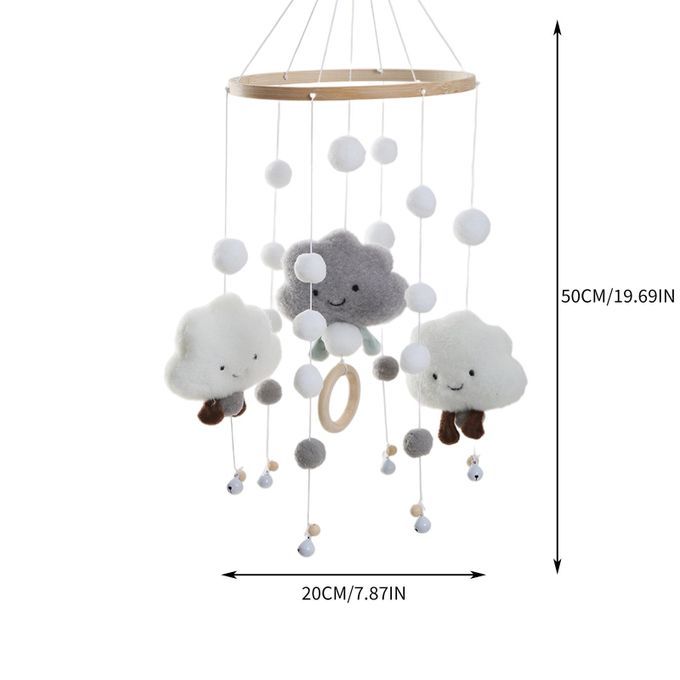 Crib Decoration Mobiles Dolls Cots Girl Cloud