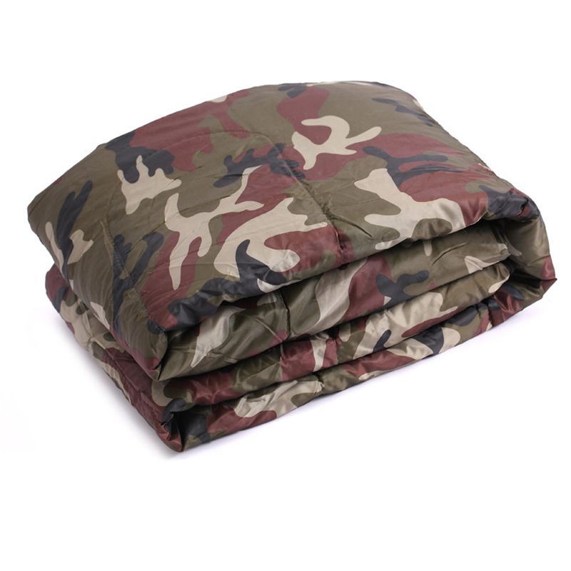 Cotton Camping Sleeping Bag 15~5degree Envelope Style Army