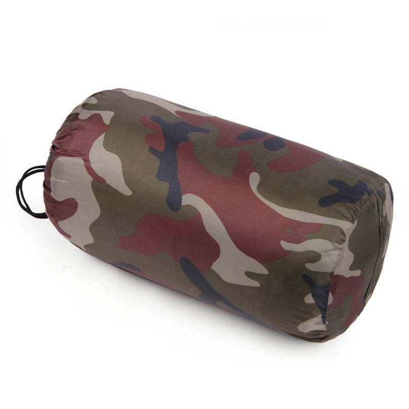 Cotton Camping Sleeping Bag 15~5degree Envelope Style Army