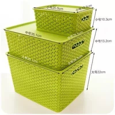 Storage Basket Set Of 3