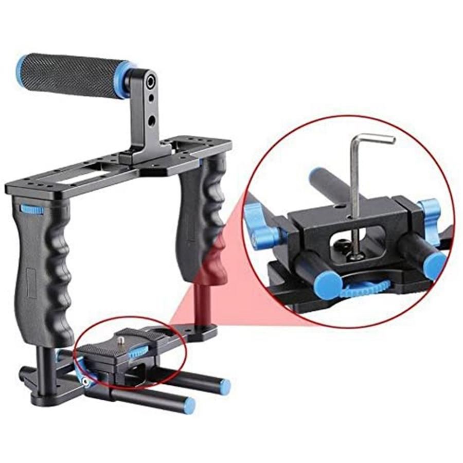 Aluminum Alloy Camera Video Cage Film Movie Making Kit with