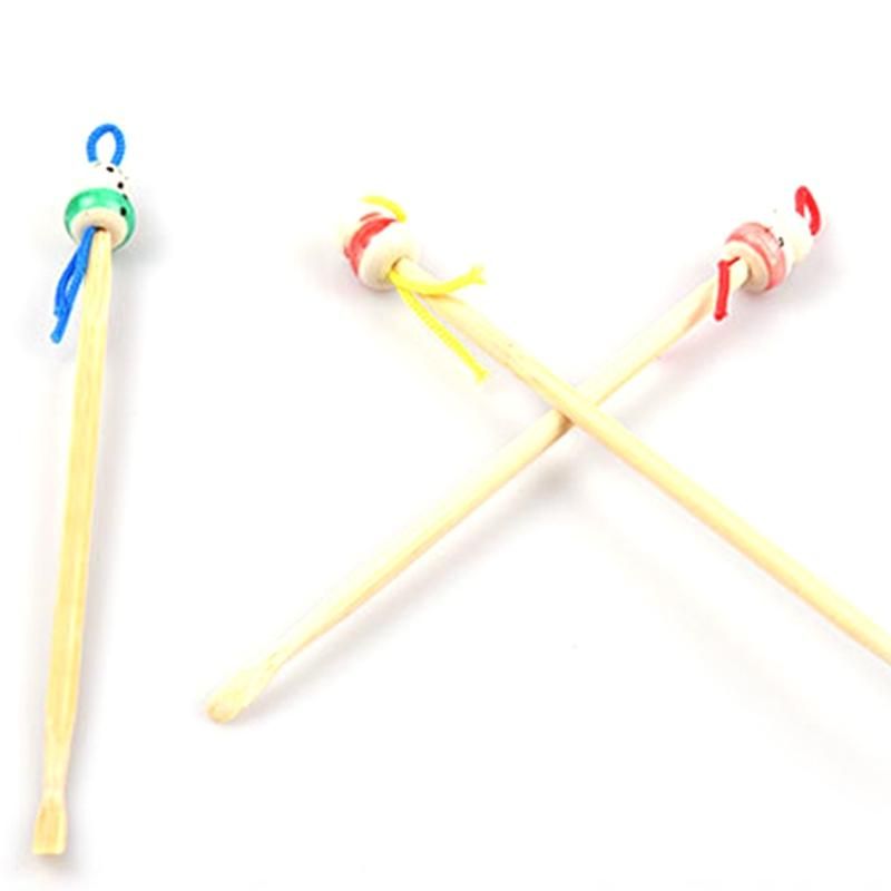5/10Pcs Bamboo Cute Doll Earpicks Ear Wax Remover Cleaner