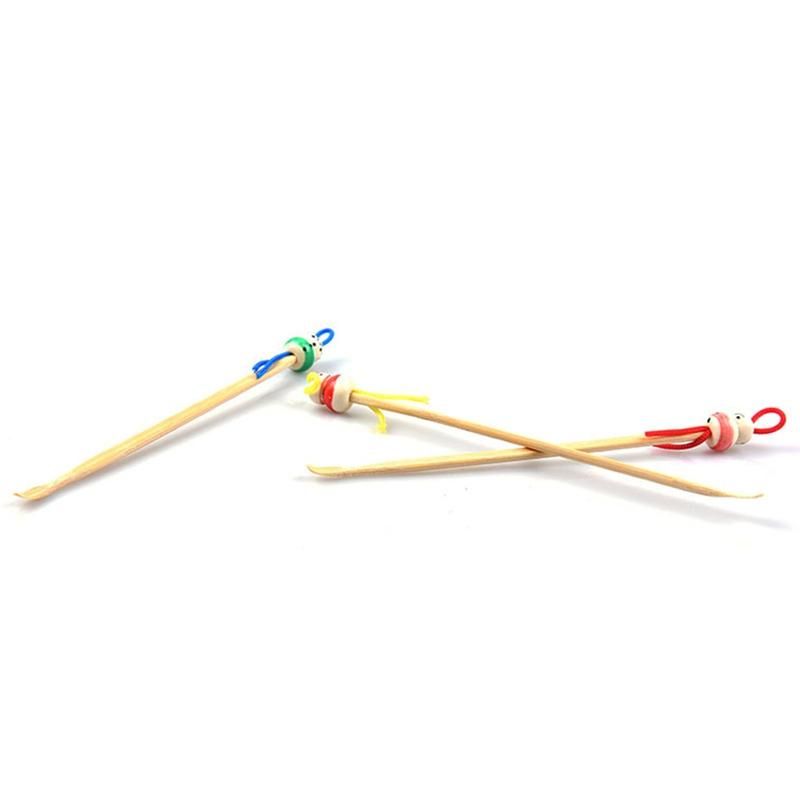 5/10Pcs Bamboo Cute Doll Earpicks Ear Wax Remover Cleaner