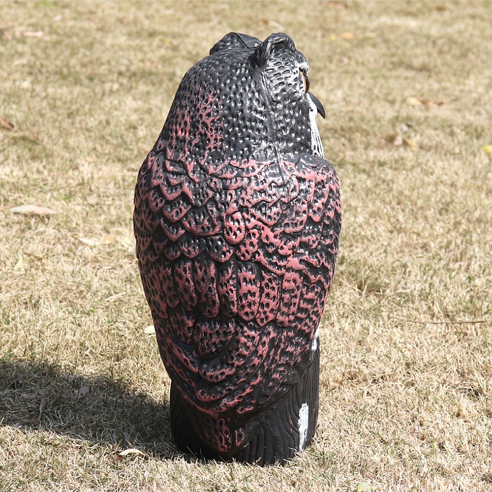 Fake Owl Ornamental Hunting Decoy Protector Garden Field