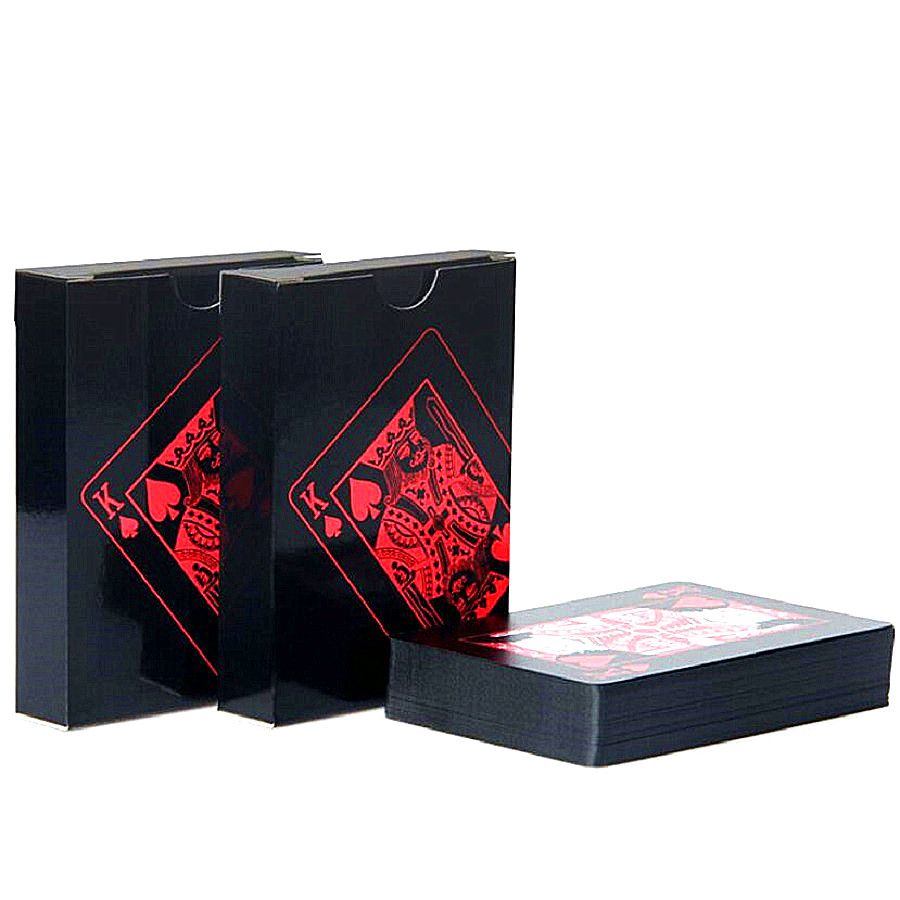 Quality Waterproof PVC Plastic Playing Cards Set 54pcs Deck Classic Magic Tricks Tool