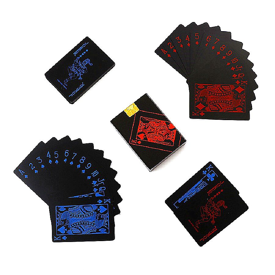 Quality Waterproof PVC Plastic Playing Cards Set 54pcs Deck Classic Magic Tricks Tool