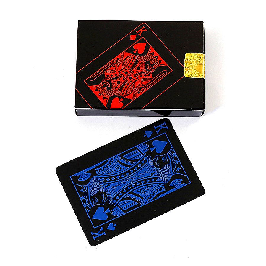 Quality Waterproof PVC Plastic Playing Cards Set 54pcs Deck Classic Magic Tricks Tool