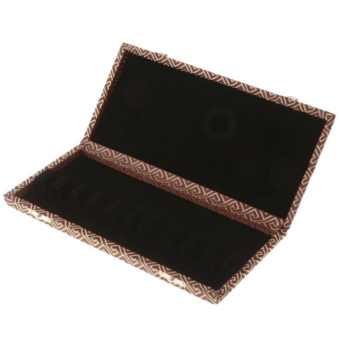 Bassoon Reed Case Container, Holds 10 Reed, Coffee