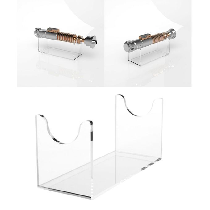 Table Top Lightsaber Stand Acrylic Display Stand Holder Free-standing
