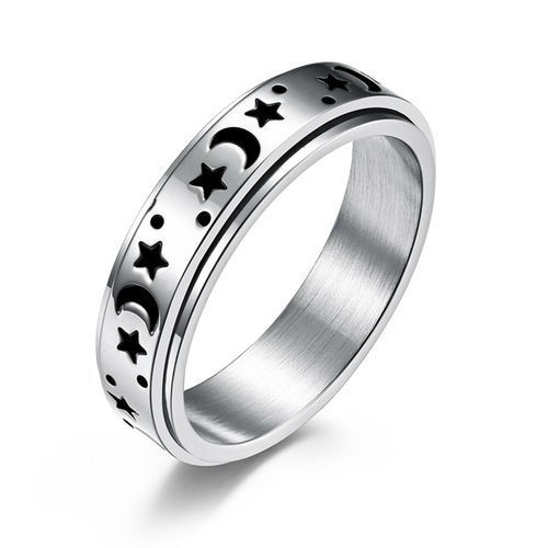 Rotating Ring Jewelry Gift Lucky Worry Ring For Anxiety