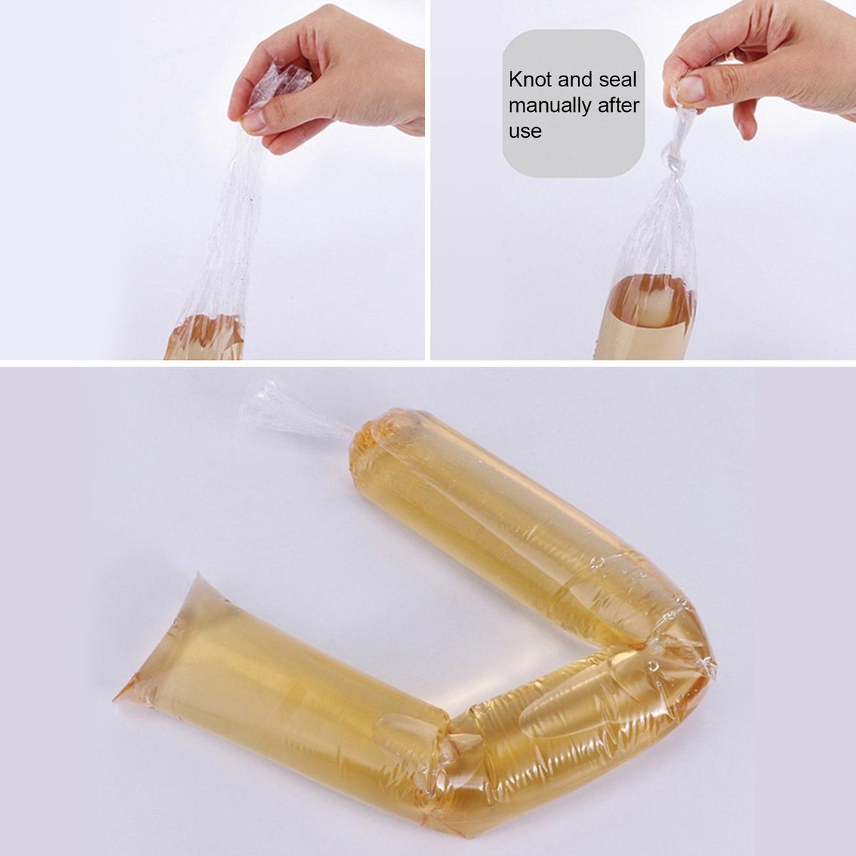 Silicone Female Urinal Portable Pee Funnel for Women Travel Outdoor White