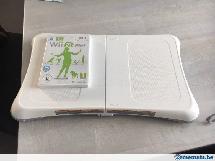 Wii Balance Board With Wii Fit Game
