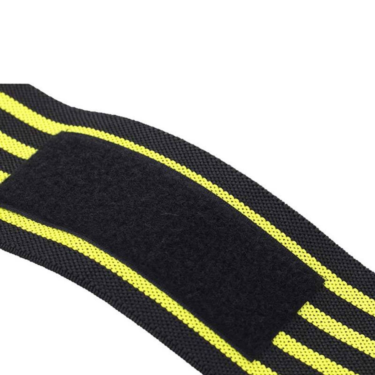 1 Pc Sports Wristband Elastic Bandage Hand Sport Wristband Yellow