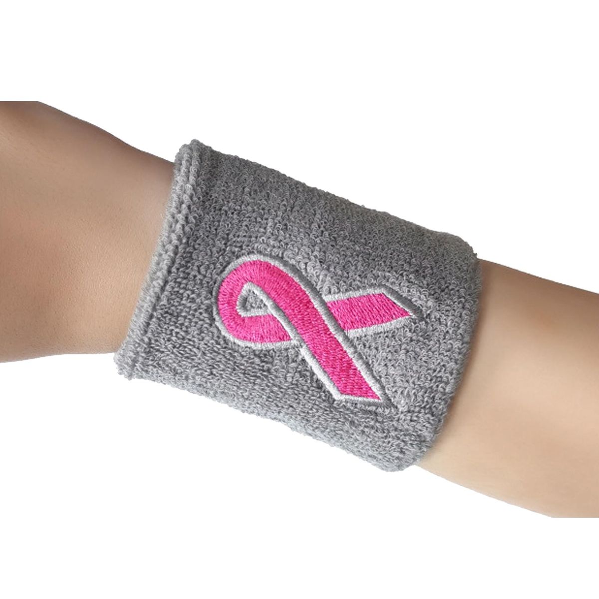 1Pc Wrist Wrap Stretchable Volleyball Sweat Wrist Bands Grey