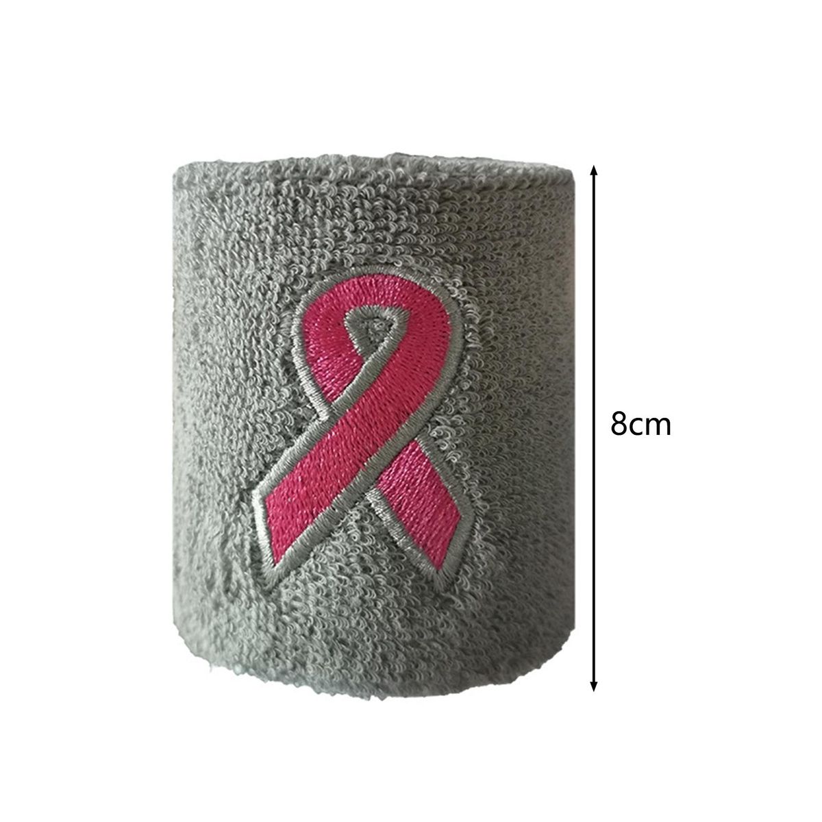 1Pc Wrist Wrap Stretchable Volleyball Sweat Wrist Bands Grey