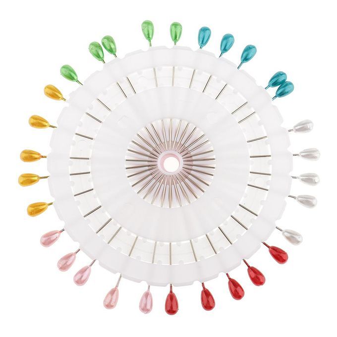 30pcs Multicolor Hijab Scarf Pins Safety Pins Tailor Sewing Pins Water