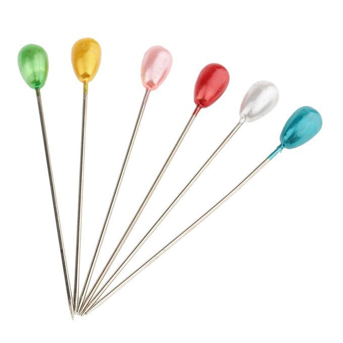 30pcs Multicolor Hijab Scarf Pins Safety Pins Tailor Sewing Pins Water