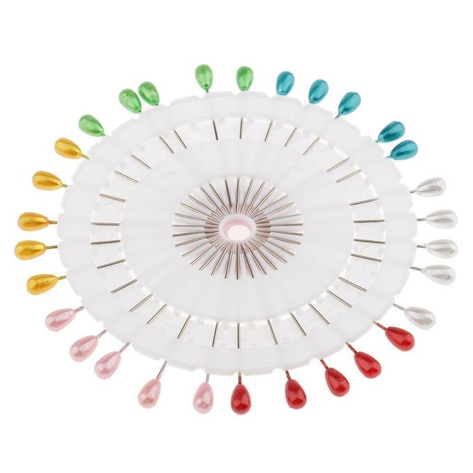 30pcs Multicolor Hijab Scarf Pins Safety Pins Tailor Sewing Pins Water