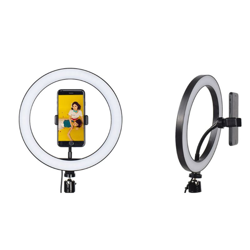 LED Studio Camera 10 Inch Ring Light With Tripod